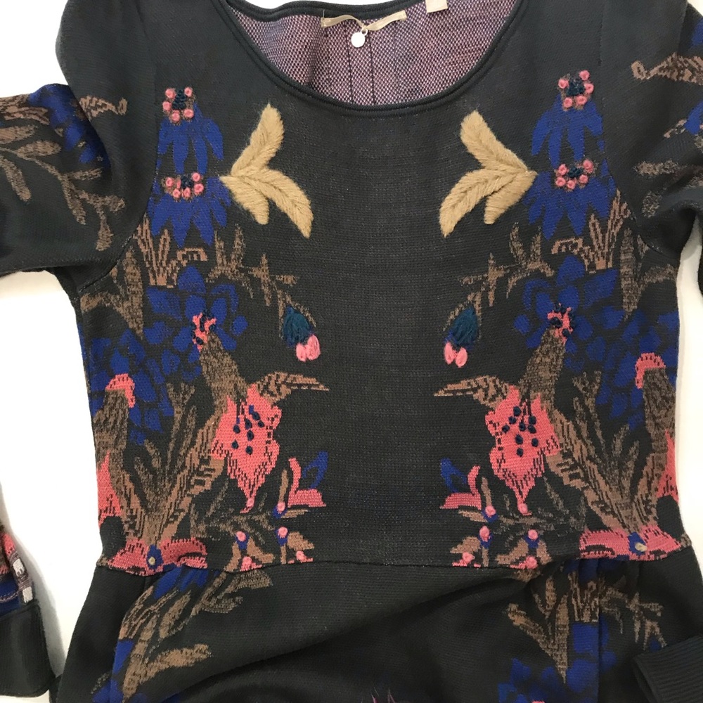 Anthropologie Petalbrush Sweater Dress - Picture 4 of 8